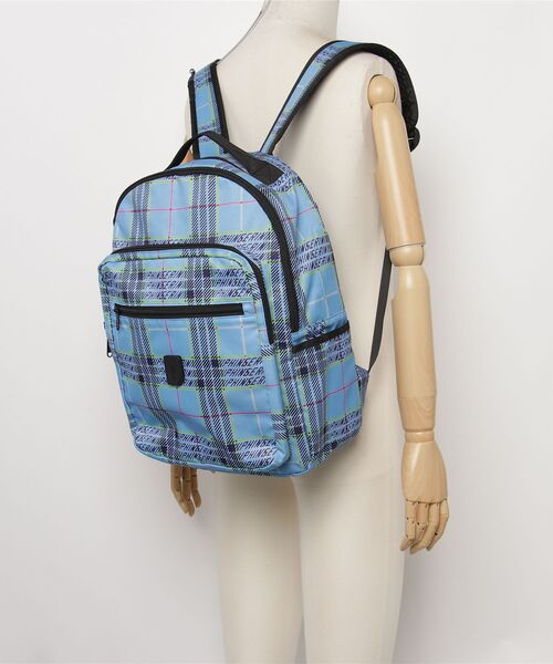 fridge（フリッジ）の「【PHINGERIN】フィンガリン EVERYDAY BACKPACK ORIGINAL PLAID（バックパック/リュック・レディース・ブルー系その他・ONESIZE）」の3枚目の写真