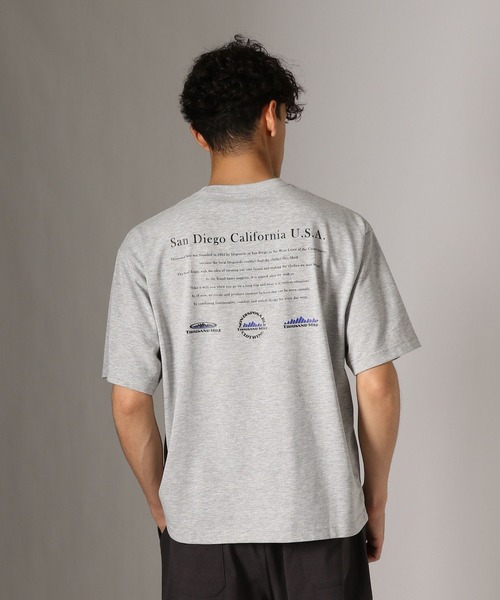 THOUSAND MILE(サウザンドマイル)の「【THOUSAND MILE(サウザンドマイル)】ロゴバックプリントTシャツ(Tシャツ/カットソー・メンズ・ブラック/ホワイト/グレー・LARGE/MEDIUM)」の3枚目の写真