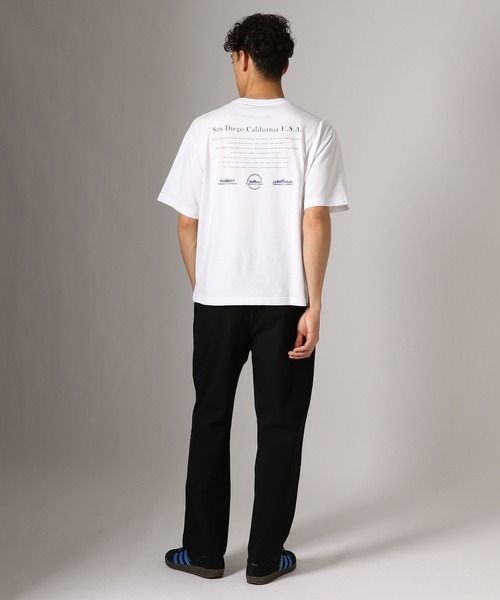THOUSAND MILE(サウザンドマイル)の「【THOUSAND MILE(サウザンドマイル)】ロゴバックプリントTシャツ(Tシャツ/カットソー・メンズ・ブラック/ホワイト/グレー・LARGE/MEDIUM)」の5枚目の写真