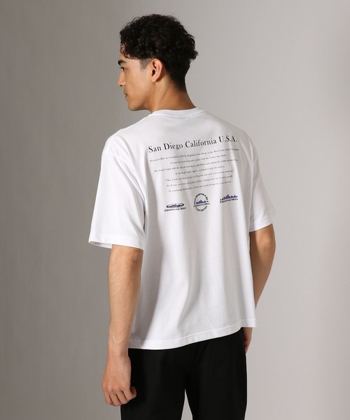 THOUSAND MILE(サウザンドマイル)の「【THOUSAND MILE(サウザンドマイル)】ロゴバックプリントTシャツ(Tシャツ/カットソー・メンズ・ブラック/ホワイト/グレー・LARGE/MEDIUM)」の7枚目の写真