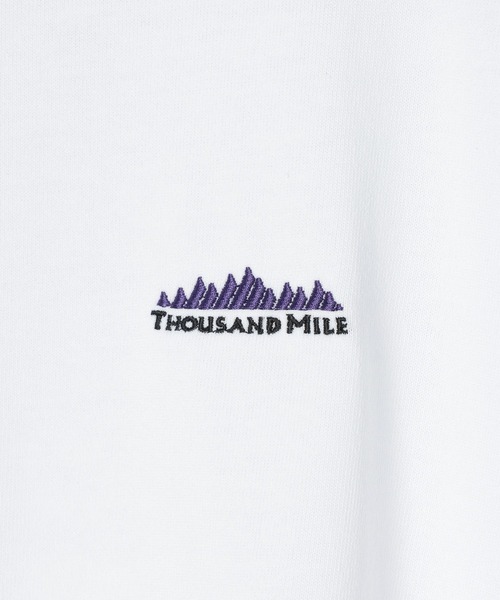 THOUSAND MILE(サウザンドマイル)の「【THOUSAND MILE(サウザンドマイル)】ロゴバックプリントTシャツ(Tシャツ/カットソー・メンズ・ブラック/ホワイト/グレー・LARGE/MEDIUM)」の10枚目の写真