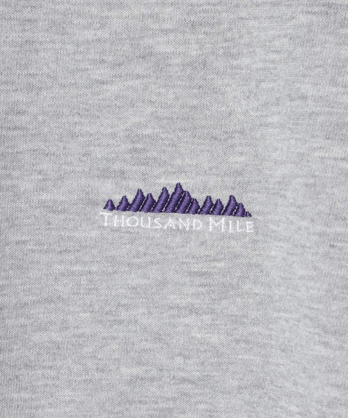 THOUSAND MILE(サウザンドマイル)の「【THOUSAND MILE(サウザンドマイル)】ロゴバックプリントTシャツ(Tシャツ/カットソー・メンズ・ブラック/ホワイト/グレー・LARGE/MEDIUM)」の17枚目の写真