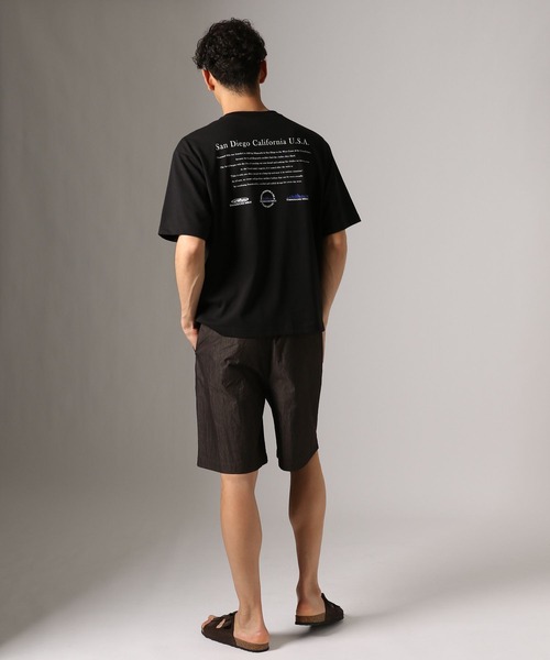 THOUSAND MILE(サウザンドマイル)の「【THOUSAND MILE(サウザンドマイル)】ロゴバックプリントTシャツ(Tシャツ/カットソー・メンズ・ブラック/ホワイト/グレー・LARGE/MEDIUM)」の20枚目の写真