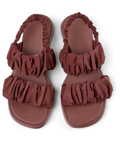 CAMPER（カンペール）の「[カンペール] DANA / サンダル（サンダル・レディース・ワインレッド・25.5cm/25.0cm/23.5cm/24.0cm/23.0cm/22.5cm）」の4枚目の写真