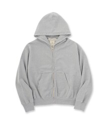 REMI RELIEF（レミレリーフ）SP加工裏毛ZIPパーカ New Fit