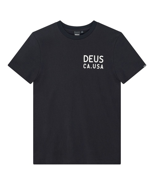 DEUS EX MACHINA(デウスエクスマキナ)の「CAMBER TEE(Tシャツ/カットソー・メンズ・ブラック・L/M)」の6枚目の写真