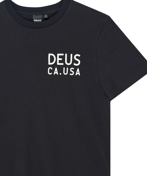 DEUS EX MACHINA(デウスエクスマキナ)の「CAMBER TEE(Tシャツ/カットソー・メンズ・ブラック・L/M)」の7枚目の写真