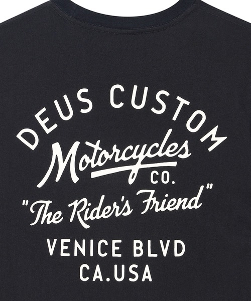 DEUS EX MACHINA(デウスエクスマキナ)の「CAMBER TEE(Tシャツ/カットソー・メンズ・ブラック・L/M)」の9枚目の写真