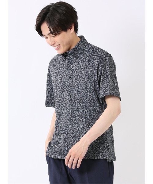 TAKA-Q(タカキュー)の「ビズポロ ポロシャツ メンズ 半袖 ストレッチ 吸水速乾 ノンアイロン ボタンダウン クールパス クールビズ(ポロシャツ・メンズ・ホワイト×ブラック・MEDIUM/LARGE/X-LARGE)」の9枚目の写真