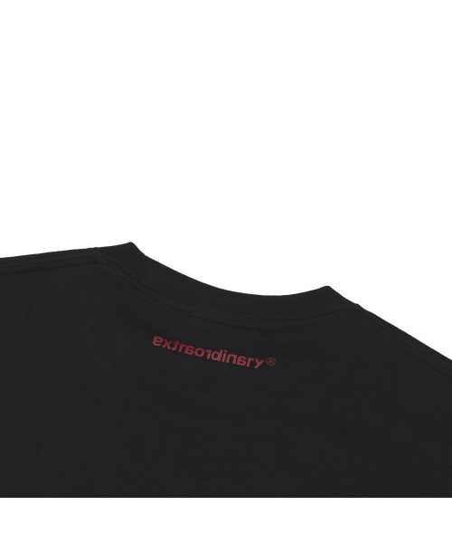 EXTRAORDINARY（エクストラオーディナリー）の「ヘビーコットン NO1 NUMERO TEE ブラック（Tシャツ/カットソー・メンズ・その他・LARGE/MEDIUM/X-LARGE/XX-LARGE）」の5枚目の写真