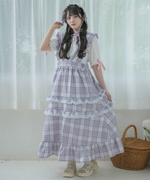 kutir(Ladies)�i�N�e�B�[���i���f�B�[�X�j�j�́u�y�N�e�B�[���ƃ��g���z2way�`�F�b�N�e�B�A�[�h�t�����W�����p�[�X�J�[�g�i�W�����p�[�X�J�[�g�j�v