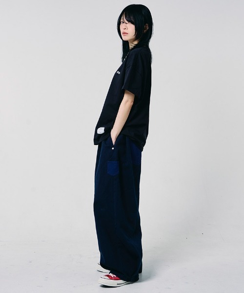 EFFECTEN(エフェクテン)の「mp15128-Wide work pants バルーンワークパンツ(efdig-11)(その他パンツ・メンズ・ネイビー/ベージュ・S/M/L)」の22枚目の写真