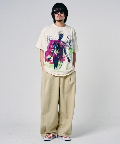 EFFECTEN(エフェクテン)の「mp15128-Wide work pants バルーンワークパンツ(efdig-11)(その他パンツ・メンズ・ネイビー/ベージュ・S/M/L)」の18枚目の写真