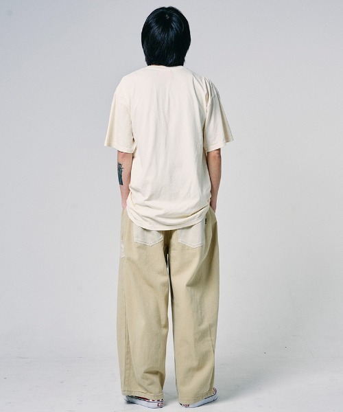 EFFECTEN(エフェクテン)の「mp15128-Wide work pants バルーンワークパンツ(efdig-11)(その他パンツ・メンズ・ネイビー/ベージュ・S/M/L)」の17枚目の写真