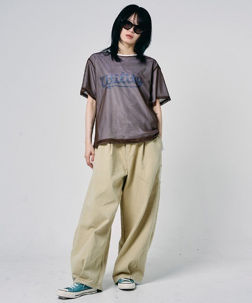 EFFECTEN(エフェクテン)の「mp15128-Wide work pants バルーンワークパンツ(efdig-11)(その他パンツ・メンズ・ネイビー/ベージュ・S/M/L)」の16枚目の写真