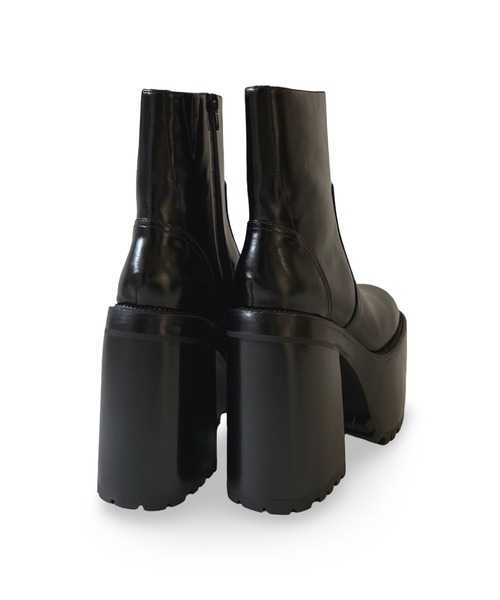 Jeffrey Campbell（ジェフリーキャンベル）の「厚底 ミドルショートブーツ（ブーツ・レディース・ブラック・37/36/39/38）」の5枚目の写真