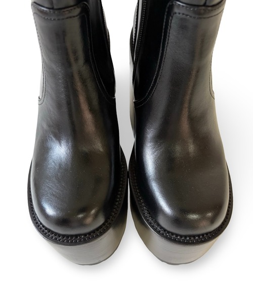 Jeffrey Campbell（ジェフリーキャンベル）の「厚底 ミドルショートブーツ（ブーツ・レディース・ブラック・37/36/39/38）」の7枚目の写真