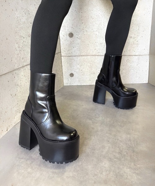 厚底 ミドルショートブーツ Jeffrey Campbell│Jeffrey Campbell