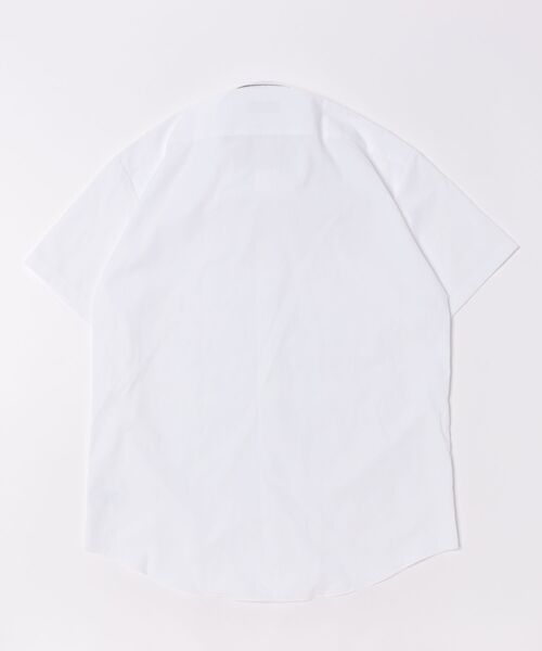 TOKYO SHIRTS（トウキョウシャツ）の「【透け防止】 形態安定ノンアイロン レギュラー 半袖ビジネスワイシャツ 白無地 （大きいサイズ）（ビジネスシャツ・メンズ・ホワイト・首回り45cm/首回り47cm）」の7枚目の写真