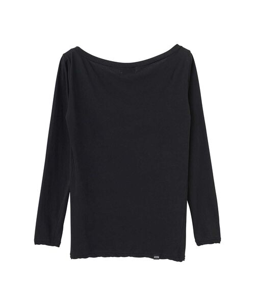 HYSTERIC GLAMOUR(ヒステリックグラマー)の「TYPEWRITER LOGO Tシャツ(Tシャツ/カットソー・レディース・カーキ/ブラック/ホワイト・FREE)」の6枚目の写真