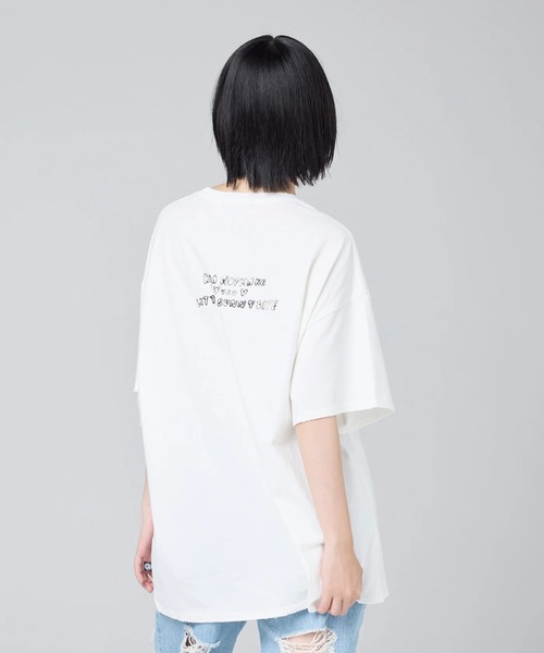Little sunny bite(リトルサニーバイト)の「littlesunnybite/リトルサニーバイト/anna hopman animal big tee(Tシャツ/カットソー・レディース・ブルー/ホワイト/ブラック・S/M)」の5枚目の写真