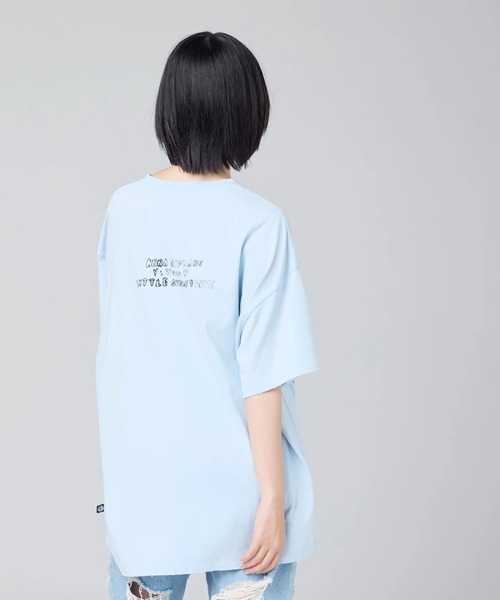 Little sunny bite(リトルサニーバイト)の「littlesunnybite/リトルサニーバイト/anna hopman animal big tee(Tシャツ/カットソー・レディース・ブルー/ホワイト/ブラック・S/M)」の10枚目の写真