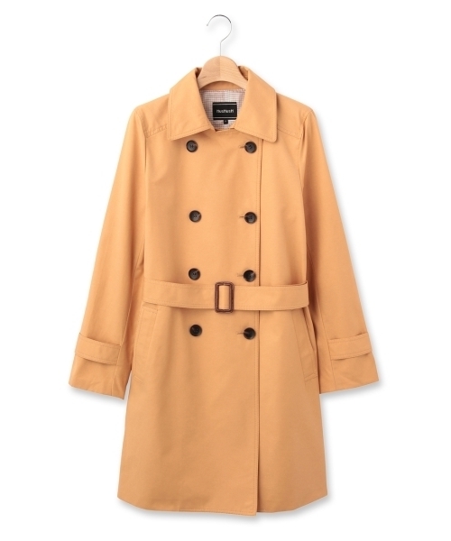 HusHusH(ハッシュアッシュ)の「撥水トレンチコート(トレンチコート・レディース・ベージュ/イエロー/ブルー・01/03/04/02)」の3枚目の写真