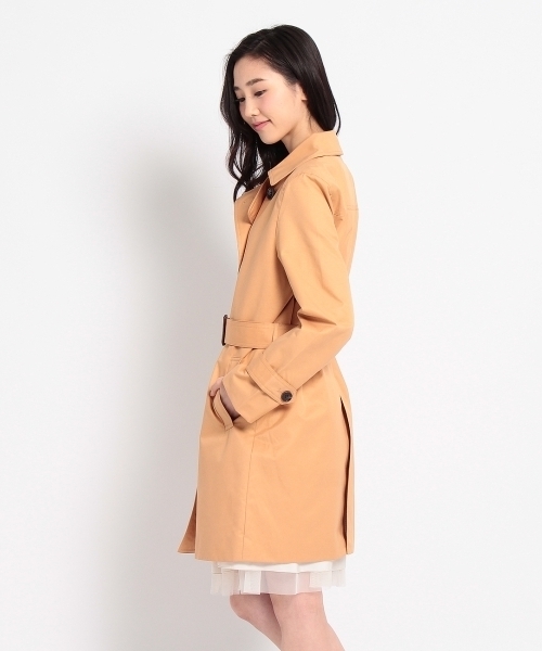 HusHusH(ハッシュアッシュ)の「撥水トレンチコート(トレンチコート・レディース・ベージュ/イエロー/ブルー・01/03/04/02)」の5枚目の写真