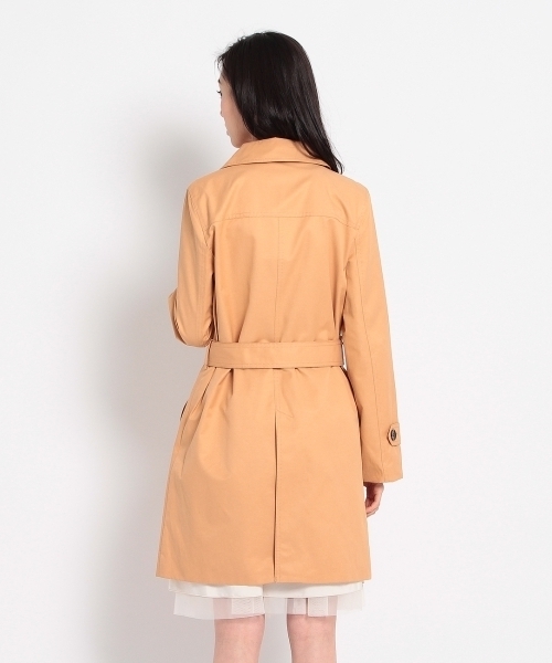 HusHusH(ハッシュアッシュ)の「撥水トレンチコート(トレンチコート・レディース・ベージュ/イエロー/ブルー・01/03/04/02)」の6枚目の写真