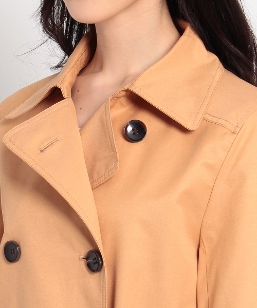 HusHusH(ハッシュアッシュ)の「撥水トレンチコート(トレンチコート・レディース・ベージュ/イエロー/ブルー・01/03/04/02)」の8枚目の写真