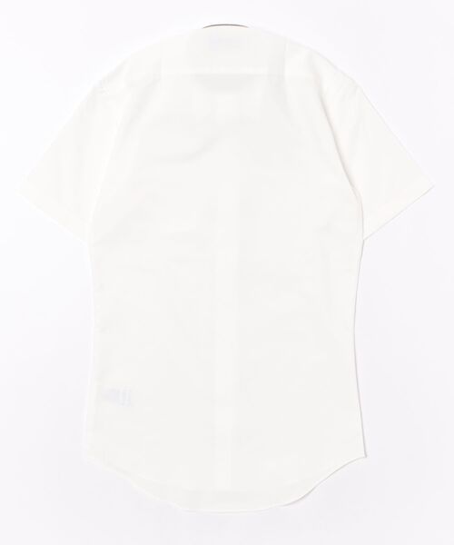 TOKYO SHIRTS（トウキョウシャツ）の「形態安定ノンアイロン ボタンダウン 半袖ビジネスワイシャツ（ビジネスシャツ・メンズ・ホワイト・首回り37cm/首回り39cm/首回り41cm/首回り42cm/首回り43cm）」の7枚目の写真