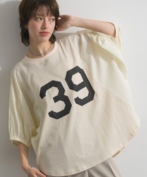 enhaut（アンオート）の「天竺編み　袖ボリュームドルマンT（Tシャツ/カットソー）」