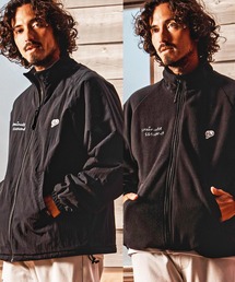 mj11692-cursive embroidery reversible jacket リバーシブルブルゾン(1M26A220)