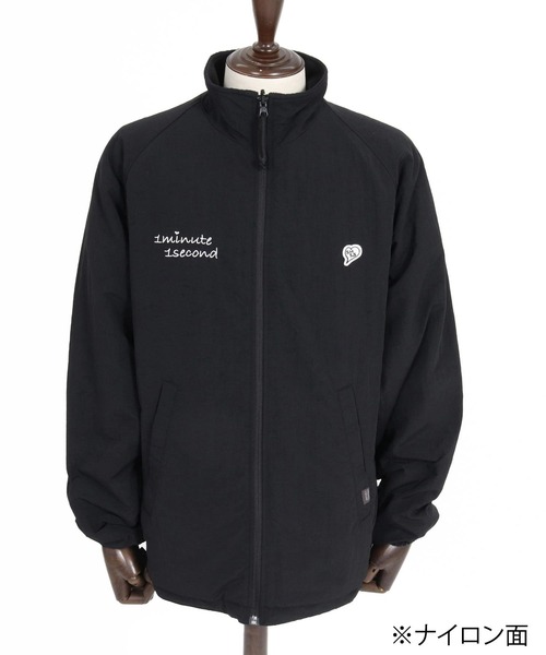 1minute 1second（ワンミニットワンセカンド）の「mj11692-cursive embroidery reversible jacket リバーシブルブルゾン(1M26A220)（ブルゾン・メンズ・ネイビー/ブラック・M/L/XL）」の19枚目の写真
