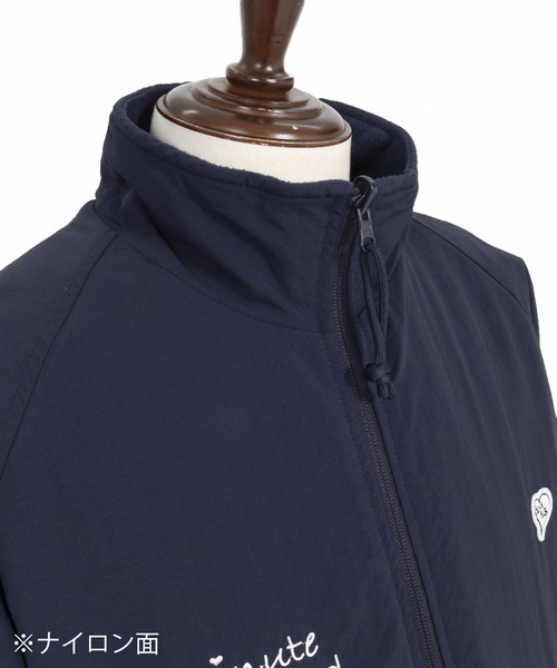 1minute 1second（ワンミニットワンセカンド）の「mj11692-cursive embroidery reversible jacket リバーシブルブルゾン(1M26A220)（ブルゾン・メンズ・ネイビー/ブラック・M/L/XL）」の16枚目の写真