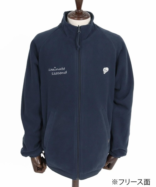 1minute 1second（ワンミニットワンセカンド）の「mj11692-cursive embroidery reversible jacket リバーシブルブルゾン(1M26A220)（ブルゾン・メンズ・ネイビー/ブラック・M/L/XL）」の11枚目の写真