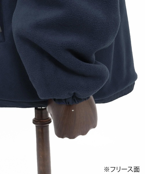1minute 1second（ワンミニットワンセカンド）の「mj11692-cursive embroidery reversible jacket リバーシブルブルゾン(1M26A220)（ブルゾン・メンズ・ネイビー/ブラック・M/L/XL）」の3枚目の写真