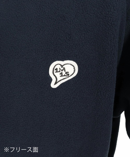 1minute 1second（ワンミニットワンセカンド）の「mj11692-cursive embroidery reversible jacket リバーシブルブルゾン(1M26A220)（ブルゾン・メンズ・ネイビー/ブラック・M/L/XL）」の5枚目の写真