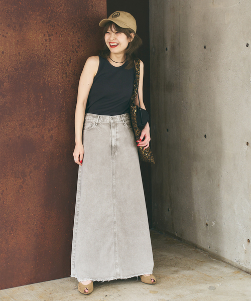 Spick & Span(スピックアンドスパン)の「《別注 / 追加》upper hights/アッパーハイツ THE FLORENCE*(スカート・レディース・ベージュ・MEDIUM/SMALL)」の13枚目の写真