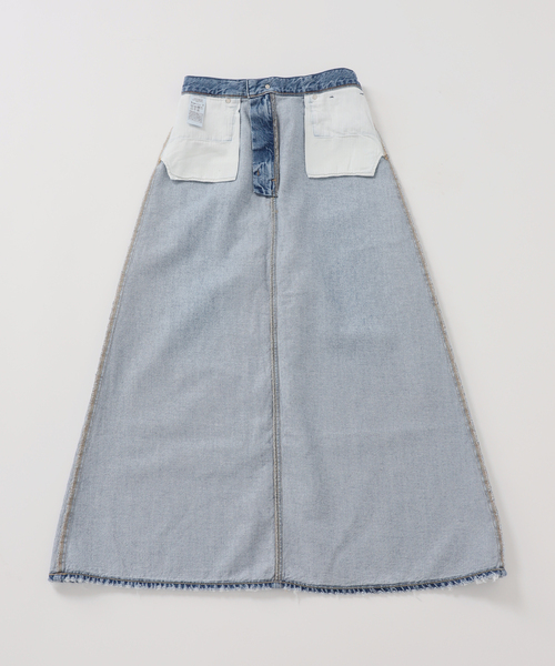Spick & Span(スピックアンドスパン)の「《別注 / 追加》upper hights/アッパーハイツ THE FLORENCE*(スカート・レディース・ベージュ・MEDIUM/SMALL)」の7枚目の写真