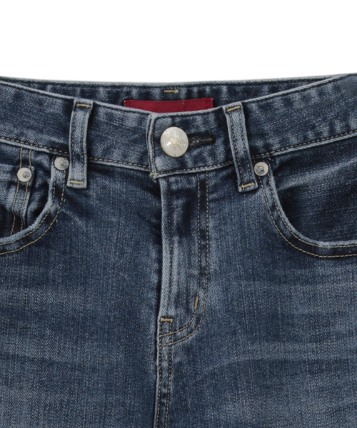 Liesse（リエス）の「【RED CARD/レッドカード】デニムパンツ（35th Anniv.Wide）（デニムパンツ・レディース・ブルー・23）」の4枚目の写真