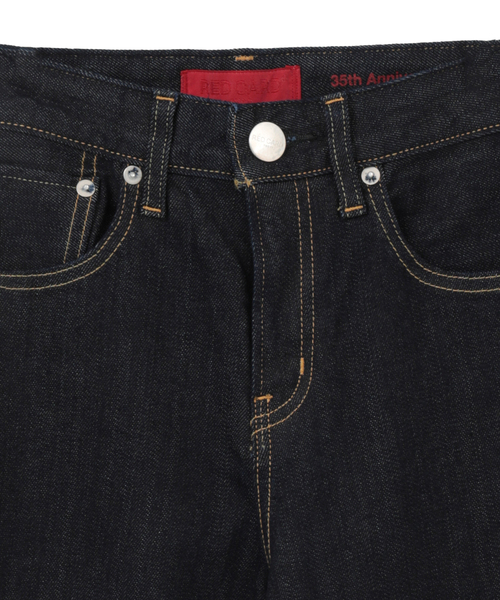 Liesse（リエス）の「【RED CARD/レッドカード】デニムパンツ（35th Anniv.Wide）（デニムパンツ・レディース・ブルー・23）」の9枚目の写真