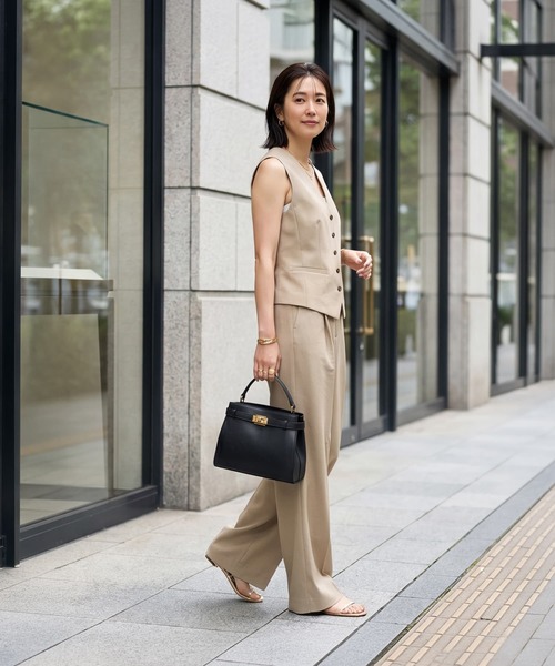 STYLE DELI(スタイルデリ)の「【DELI by】ベルトディテール本革2WAYハンドバッグ(ショルダーバッグ・レディース・ブラウン/ブラック・FREE)」の17枚目の写真