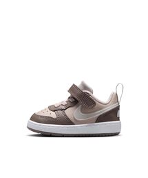 NIKE（ナイキ）の「ナイキ コート ボロー LOW ベビーシューズ / Nike Court Borough Low Baby/Toddler Shoes IV5821-200 Moon Particle（スニーカー）」