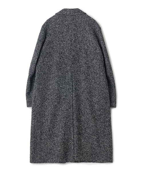 MEN'S BIGI(メンズビギ)の「【BASED ON MEN'S BIGI HERITAGE】ヘリンボーン シングルチェスターコート(チェスターコート・メンズ・ブラック系その他・02/03)」の16枚目の写真