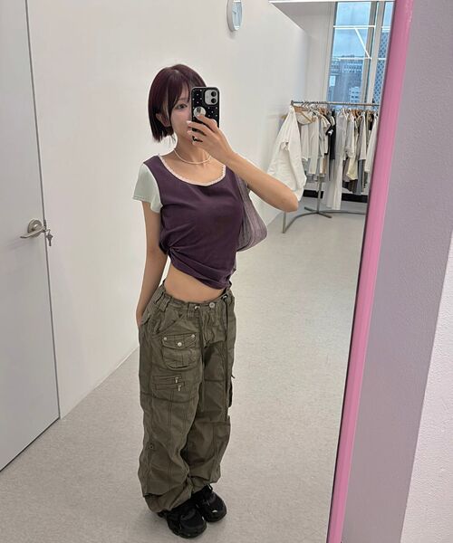 MARGARIN FINGERS（マーガリンフィンガース）の「UNICORN STITCH SLEEVELESS (MINT)（Tシャツ/カットソー・レディース・その他・FREE）」の2枚目の写真
