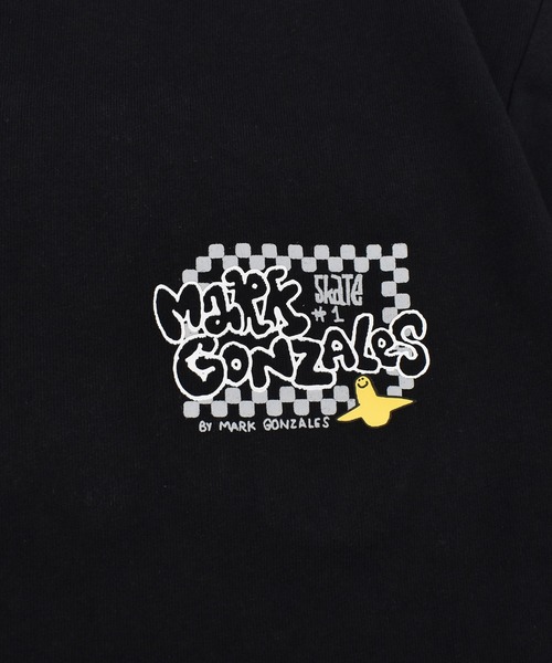 (What it isNt)ART BY MARKGONZALES(ワットイットイズント)の「(What it isNt)ART BY MARKGONZALES/ワット イット イズント マークゴンザレス キッズ Tシャツ MGT-26202(Tシャツ/カットソー・キッズ・ホワイト/ブラック/グリーン・150cm/140cm/160cm/130cm)」の4枚目の写真