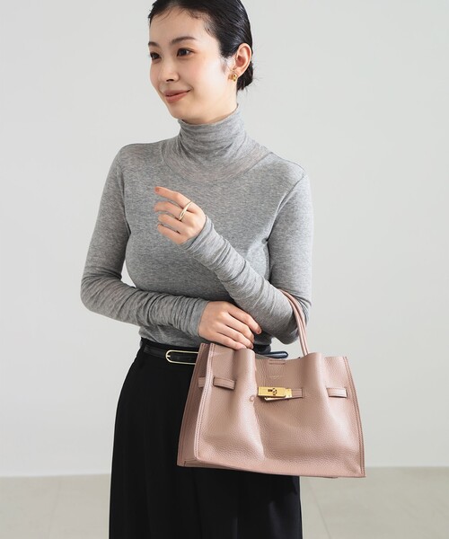 Demi-Luxe BEAMS(デミルクス ビームス)の「VIOLAd’ORO / TRERO シュリンク クロア トートバッグ M(トートバッグ・レディース・ピンク/ブラウン系その他3/グレー系その他・ONE SIZE)」の1枚目の写真