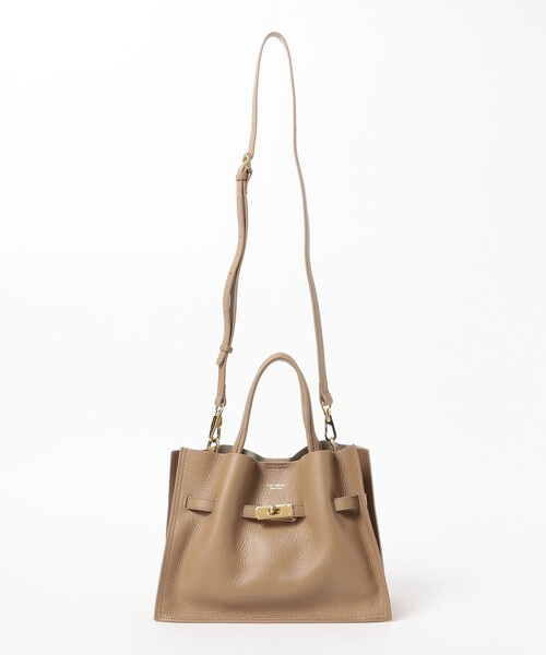 Demi-Luxe BEAMS(デミルクス ビームス)の「VIOLAd’ORO / TRERO シュリンク クロア トートバッグ M(トートバッグ・レディース・ピンク/ブラウン系その他3/グレー系その他・ONE SIZE)」の12枚目の写真