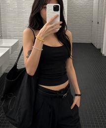 HALEY PESCA/ニュアンスカラー スリムフィットキャミソール